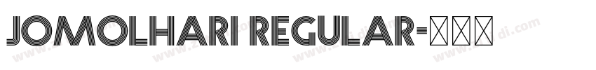 Jomolhari Regular字体转换 Jomolhari Regular字体转换
